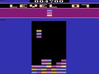 une photo d'Ã©cran de Acid Drop sur Atari 2600